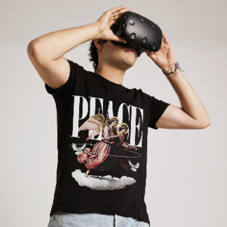 Peace Angel Festive Design T-Shirt