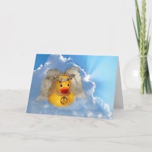Peace Angel Holiday Card