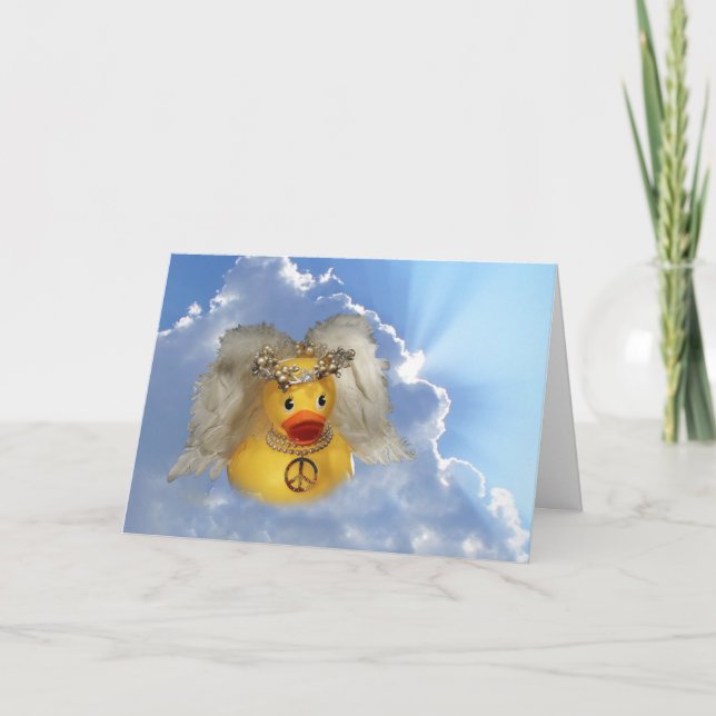 Peace Angel Holiday Card (Front)