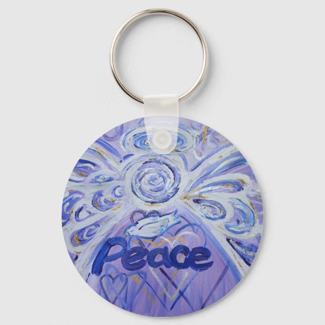 Peace Angel Keychain (Front)