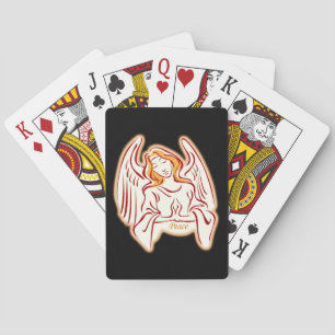 Peace Angel Playing Cards