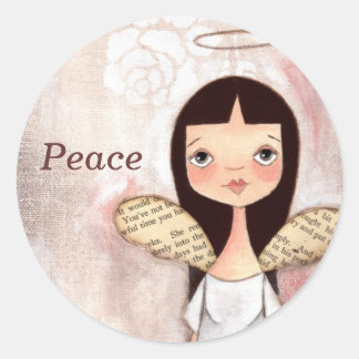 Peace - Angel Stickers