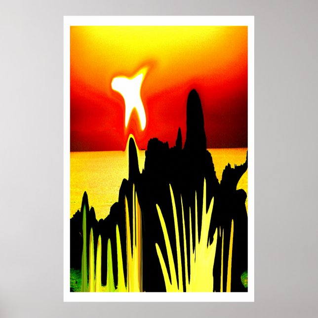 PEACE AT DAWN POSTER (Front)