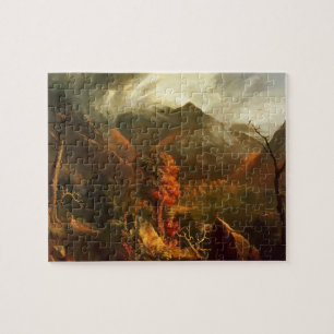 Peace at Sunset by Thomas Cole Jigsaw Puzzle