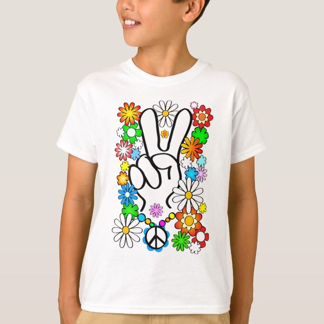 Peace, baby! T-Shirt (Front)