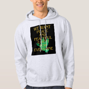 Peace basic hoodie