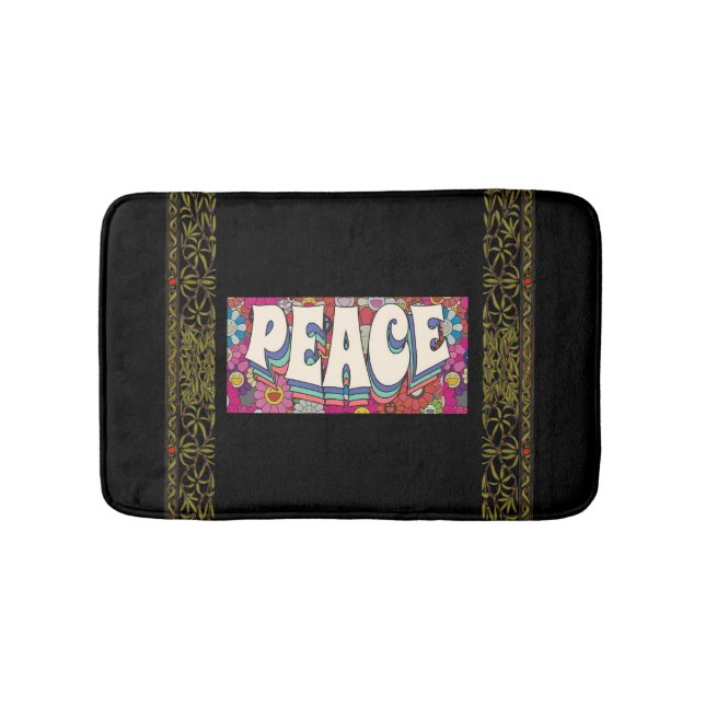 Peace Bath Mat (Front)