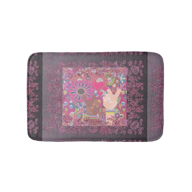 Peace Bath Mat (Front)
