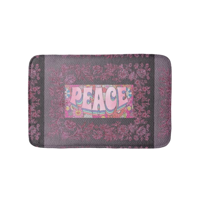 Peace Bath Mat (Front)