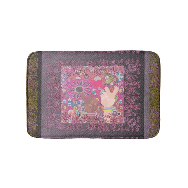 Peace Bath Mat (Front)