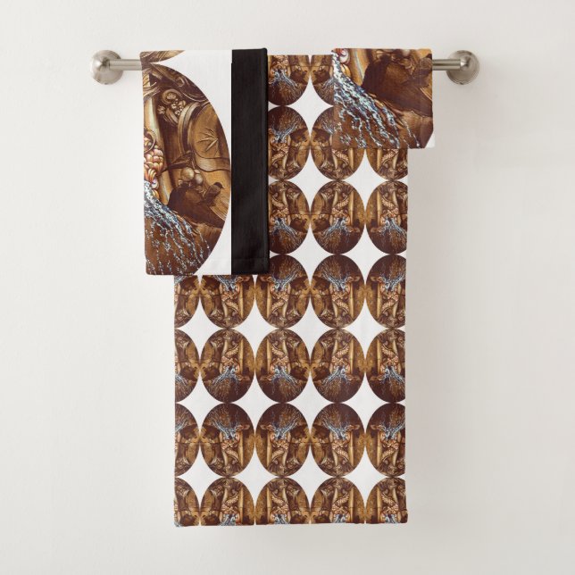 Peace Bath Towel Set (Insitu)