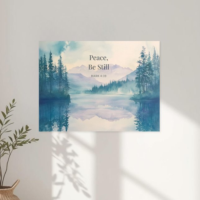 Peace Be Still Scripture Wall Art – Mark 4:39 (Creator Uploaded)