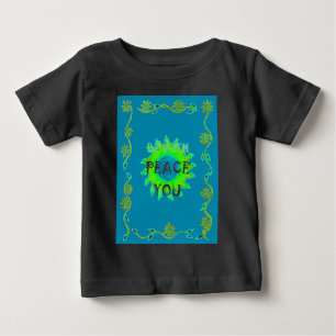Peace Be with You Art Print Baby T-Shirt