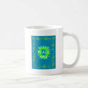 Peace Be with You Art Print Coffee Mug