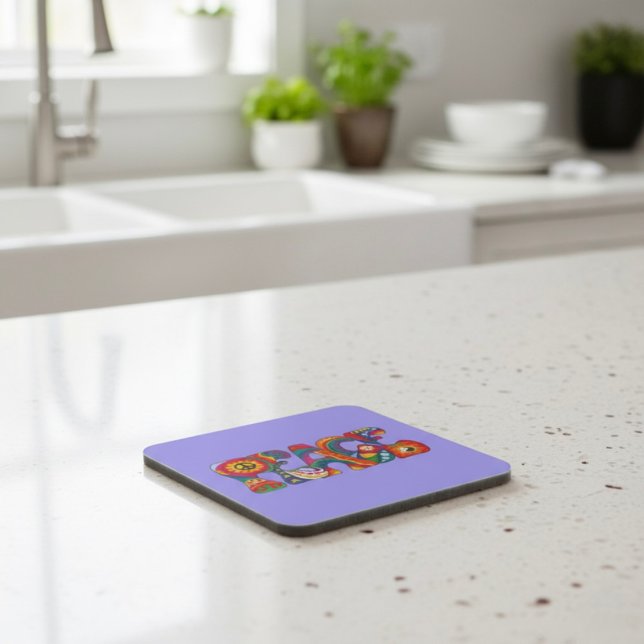 Peace Beverage Coaster (Creator Uploaded)