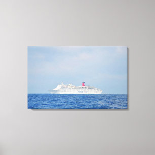Peace Boat Ocean Dream Canvas Print