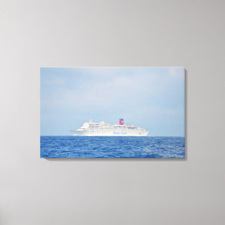 Peace Boat Ocean Dream Canvas Print