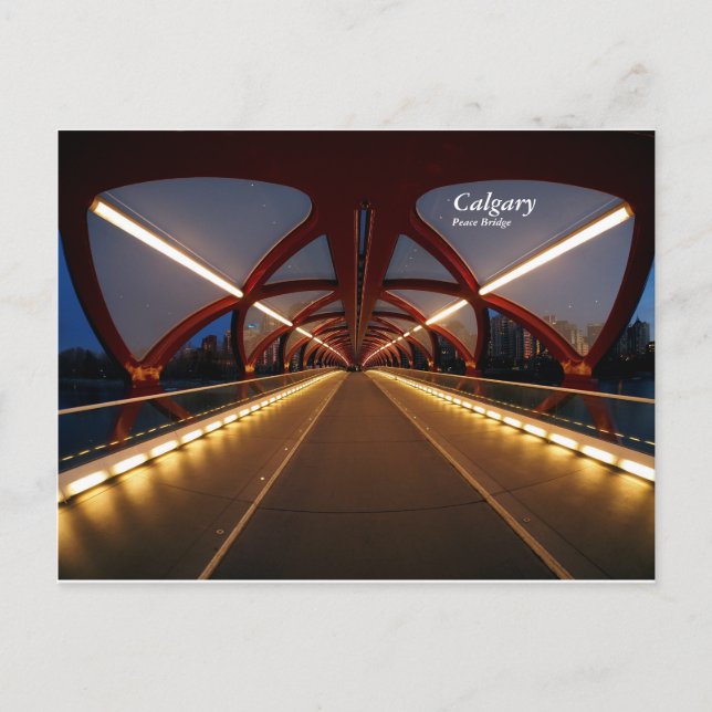 Peace Bridge Interior Postcard (Front)