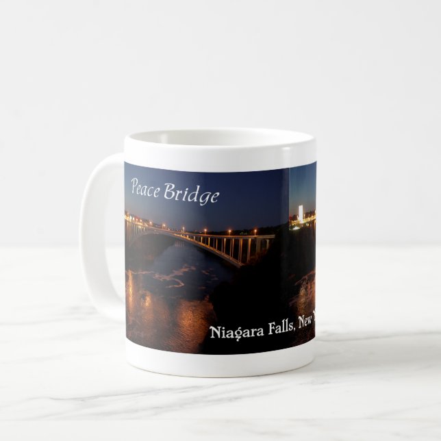 Peace Bridge mug (Front Left)