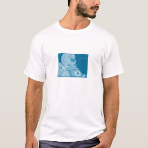 Peace Buddha (cool blue) T-Shirt