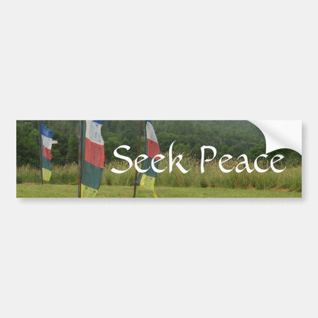 Peace Bumper Sticker (Front)