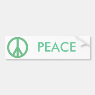 peace bumper sticker