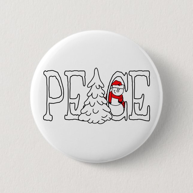Peace Button (Front)