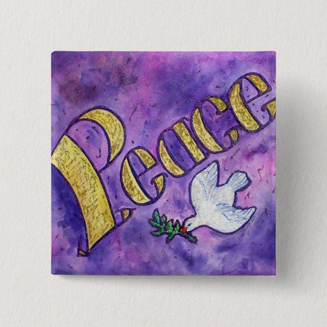 Peace Button (Front)