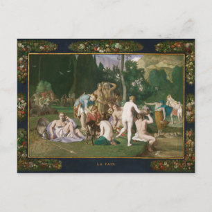 Peace by Pierre Puvis de Chavannes Postcard