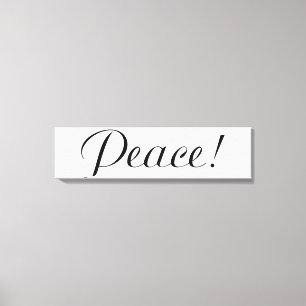 PEACE CANVAS PRINT