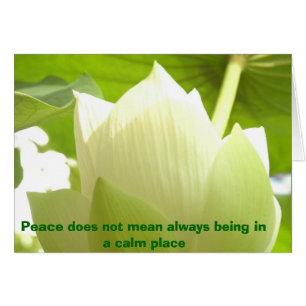 Peace Card