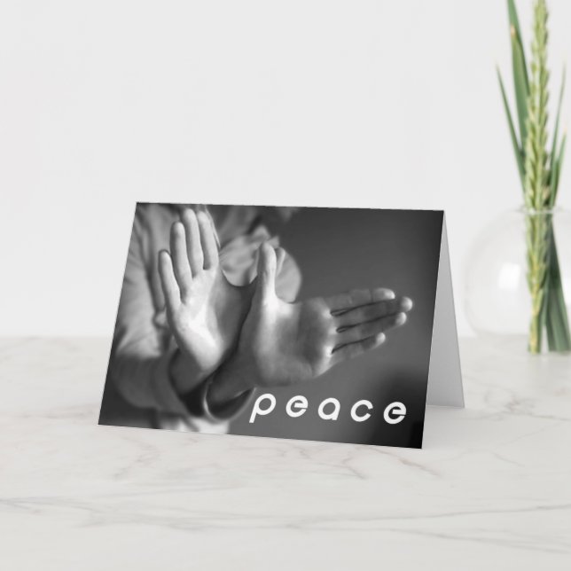 peace card (Front)