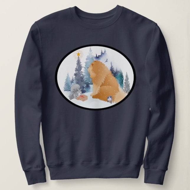 PEACE  Chow  dark vivid  colours shirts (Design Front)