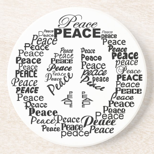 Peace coaster (Front)