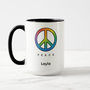 Peace Colorful Unisex Mug