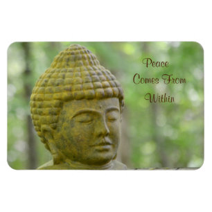 Peace Comes From Within Buddha Magnet