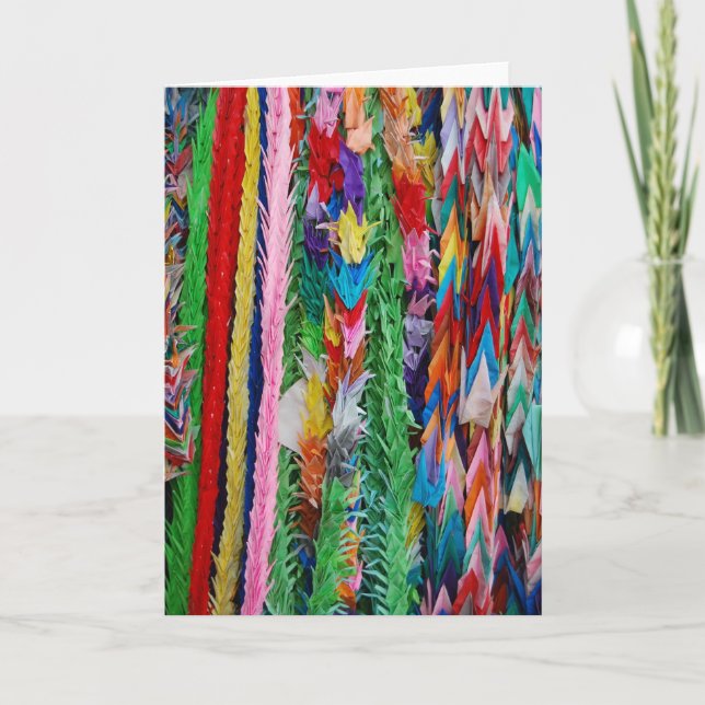Peace Cranes Card (Front)