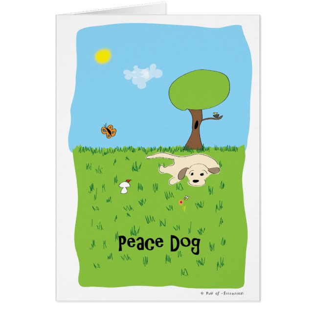 Peace Dog - Paw of Attraction (Front)