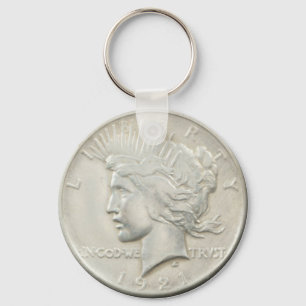 PEACE DOLLAR-KEYCHAIN KEYCHAIN