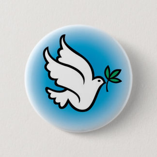 peace dove 2 inch round button