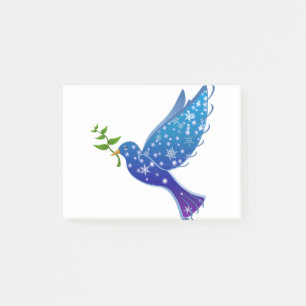 Peace Dove Bird Symbol Love Freedom Pigeon Post-it Notes