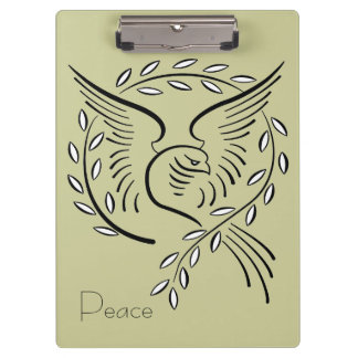 Peace Dove Clipboard