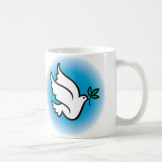 peace dove coffee mug