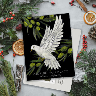 Peace Dove et Olive Branches Carte postale
