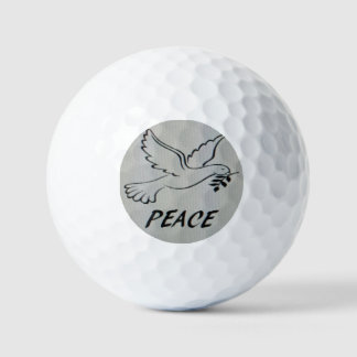 Peace Dove Golf Ball