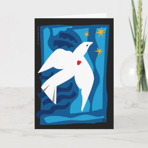 Peace Dove Holiday Card