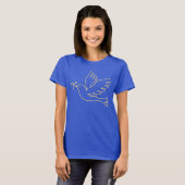 Peace Dove Icon T-Shirt (Front Full)