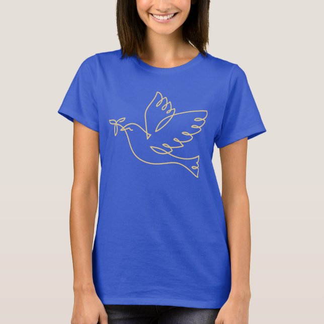 Peace Dove Icon T-Shirt (Front)