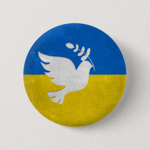 Peace Dove.Je suis avec l'Ukraine ! ! ! Badge