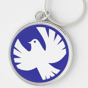 PEACE DOVE KEYCHAIN